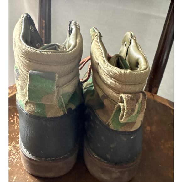 Polo Ralph Lauren 11571 Bearsted Leather Boots Camouflage Men’s Size 9 D main image 7